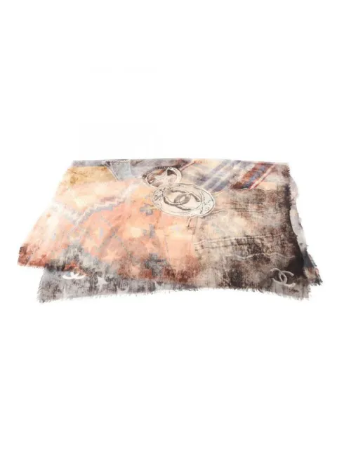 CHANEL Pre-Owned Coco Mark scarf