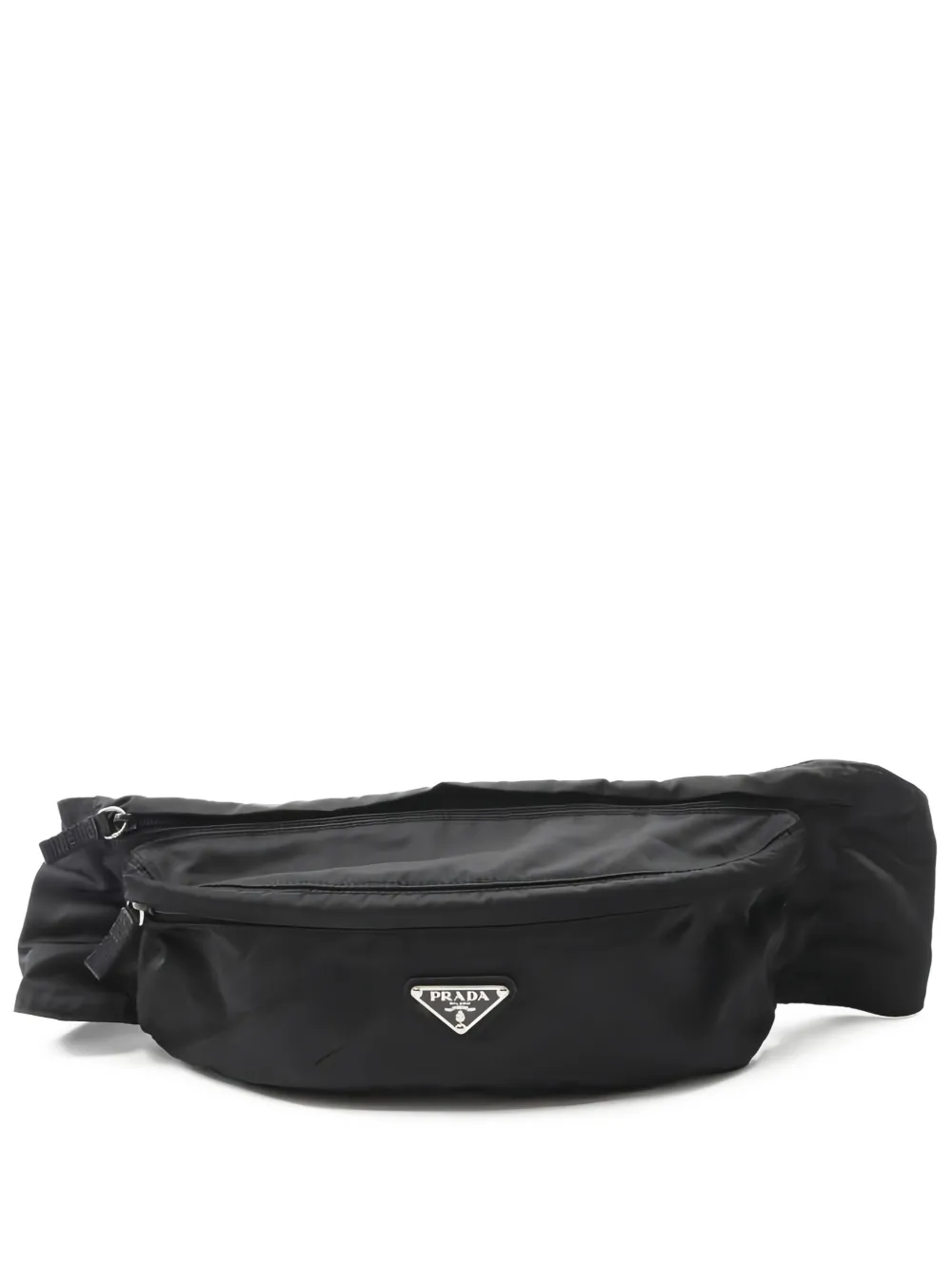 Prada Pre-Owned Montagn zipped belt bag - ブラック Prada Pre-Owned Montagn zipped belt bag - ブラック