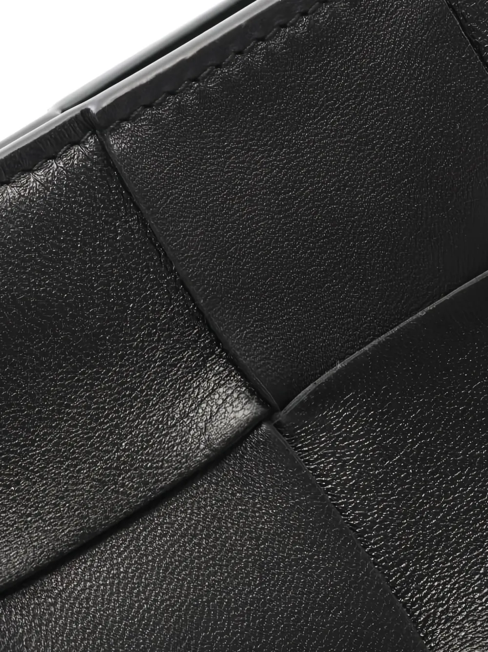 Bottega Veneta Pre-Owned 20s Maxi Intrecciato Cassette handtas Zwart