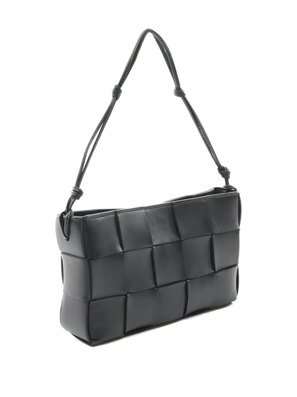 Bottega Veneta Pre-Owned 20s maxi intrecciato cassette handbag - Zwart