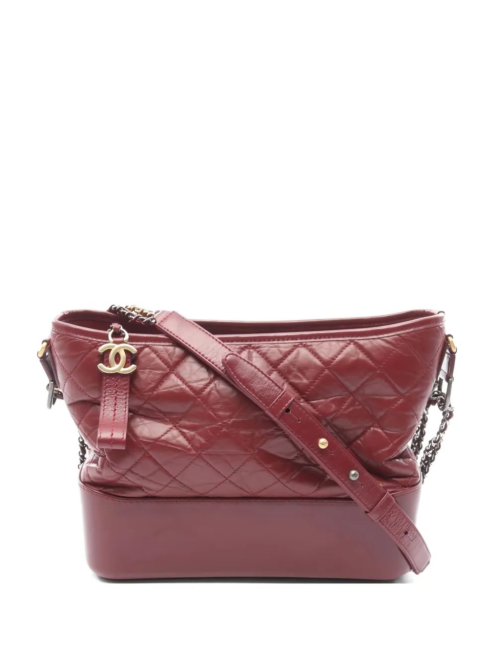 CHANEL Pre-Owned large Gabriel shoulder bag - レッド CHANEL Pre-Owned large Gabriel shoulder bag - レッド