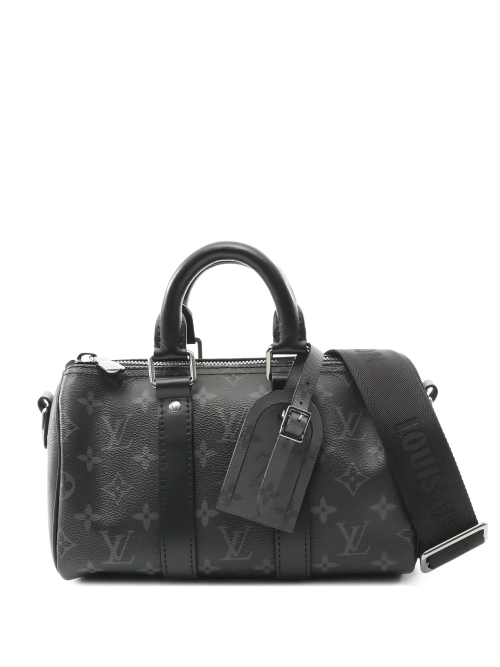 Louis Vuitton Pre-Owned Keepall Bandoulière 25 two-way handbag - ブラック Louis Vuitton Pre-Owned Keepall Bandoulière 25 two-way handbag - ブラック