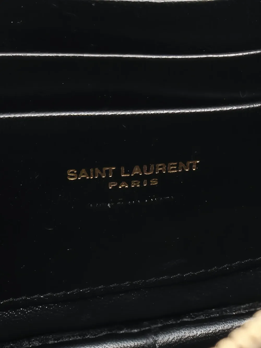 Pre-owned Saint Laurent Lou Roux Mini Bag In Black