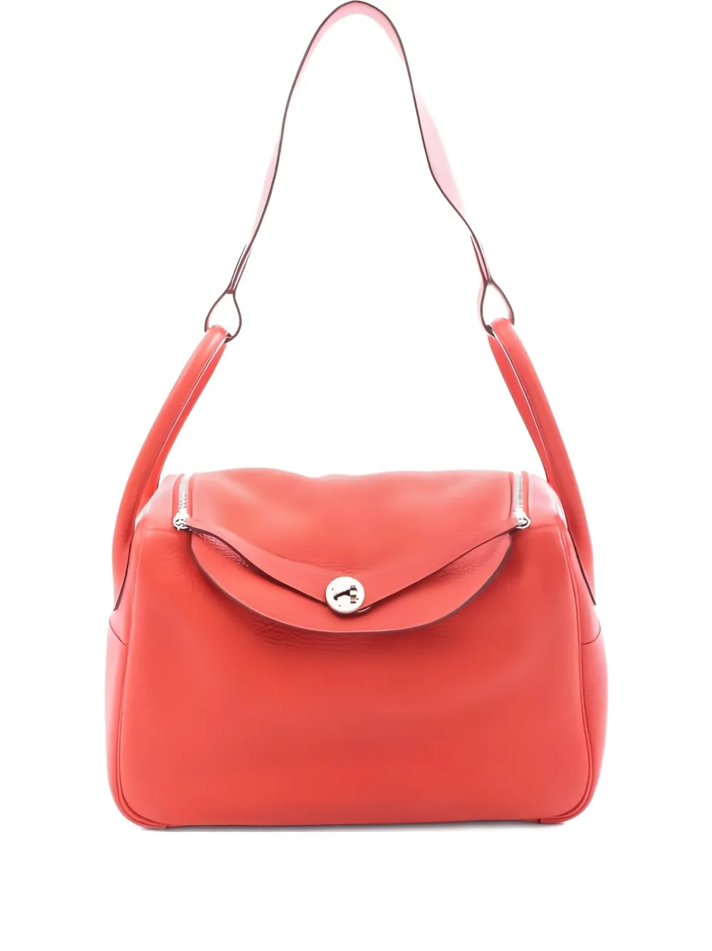 Hermès Pre-Owned Lindy 34 shoulder bag - レッド Hermès Pre-Owned Lindy 34 shoulder bag - レッド