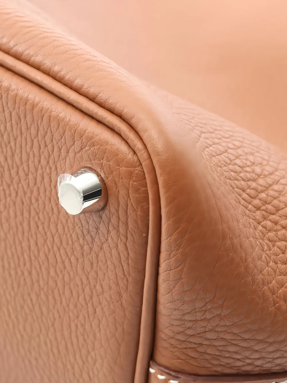Pre-owned Hermes Picotin Lock Pm Handbag In Brown