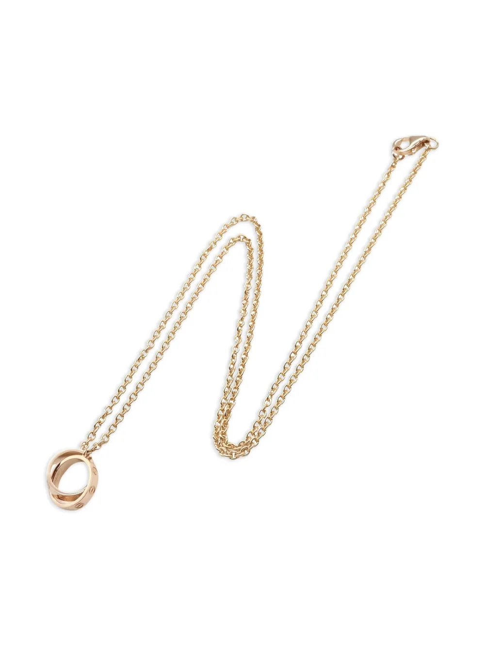 Cartier 18K pink gold Baby Love necklace - ピンク Cartier 18K pink gold Baby Love necklace - ピンク