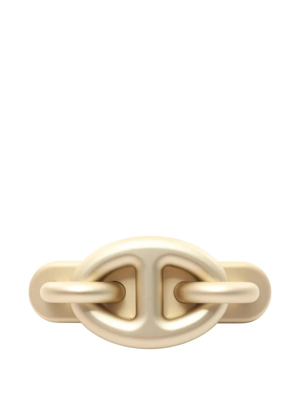 Hermès Pre-Owned 2010s Tri-Maillon PM hairclip - ゴールドトーン Hermès Pre-Owned 2010s Tri-Maillon PM hairclip - ゴールドトーン