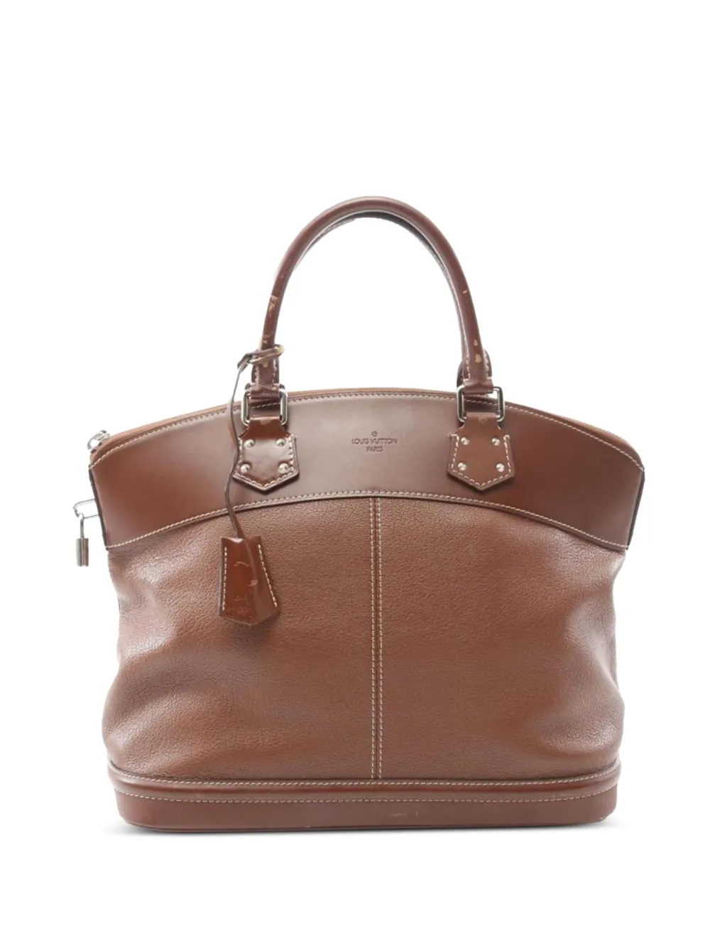 Louis Vuitton Pre-Owned 2006 Suhali Sienne Lockit MM leather handbag - Louis Vuitton Pre-Owned 2006 Suhali Sienne Lockit MM leather handbag -