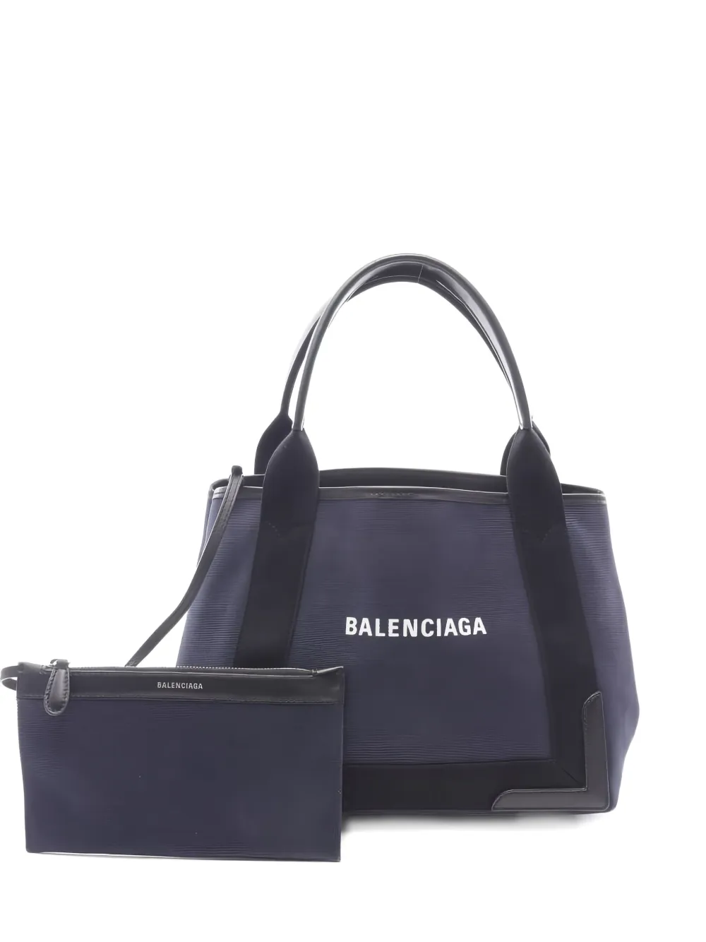 Balenciaga Pre-Owned leather tote bag | Blue | Image 1