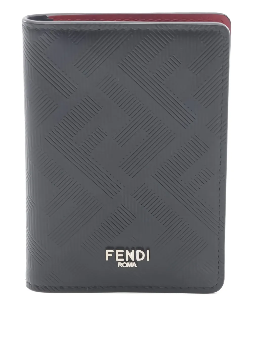 Fendi Pre-Owned 20s leather cardholder - ブラック Fendi Pre-Owned 20s leather cardholder - ブラック