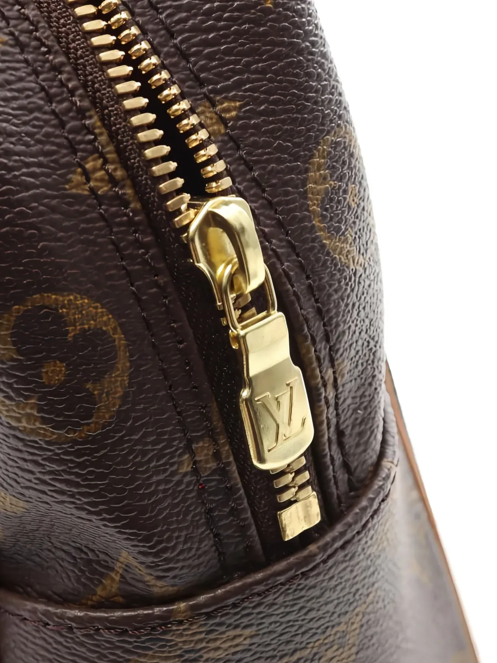 Pre-owned Louis Vuitton 2003 Exantricite Monogram-pattern Handbag In Brown