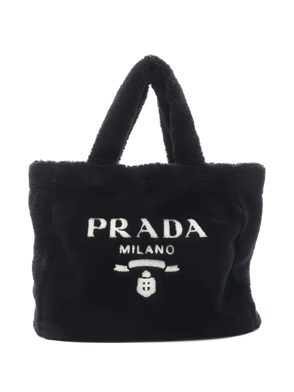 Prada Pre-Owned logo tote bag - ブラック Prada Pre-Owned logo tote bag - ブラック