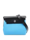 Hermès Pre-Owned 2025 mini Herbag zip shoulder bag - Blue