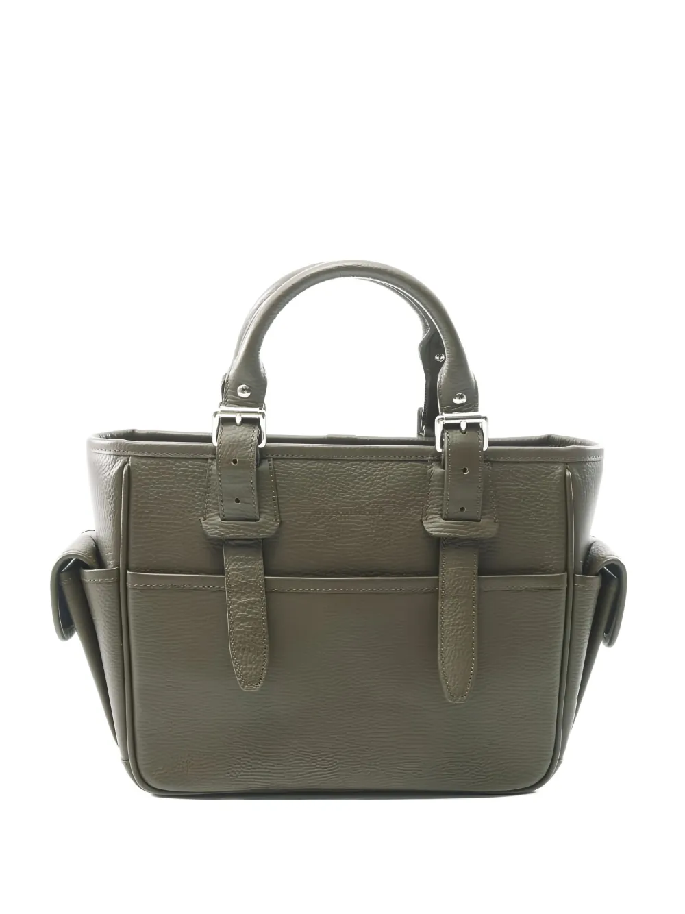 Burberry Pre-Owned leather tote bag | Green | Image 1