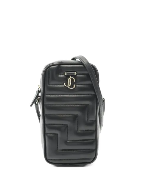 Jimmy Choo Pre-Owned 10s Avenue quilted leather phone case