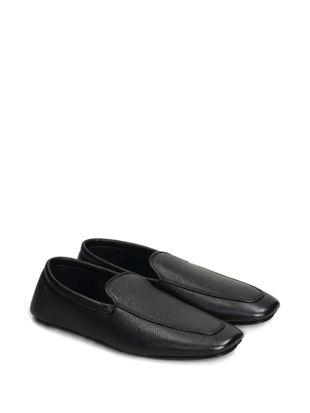 Henderson Baracco textured loafers - Zwart