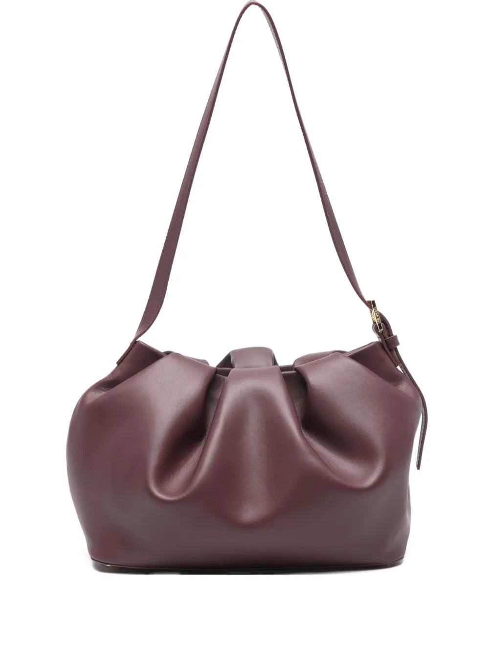 Themoirè Lara Vegan gathered shoulder bag