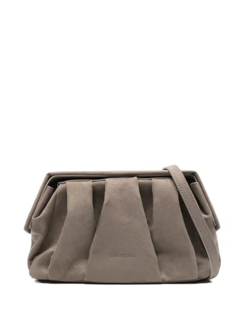 Themoirè Afrodite pleated clutch bag