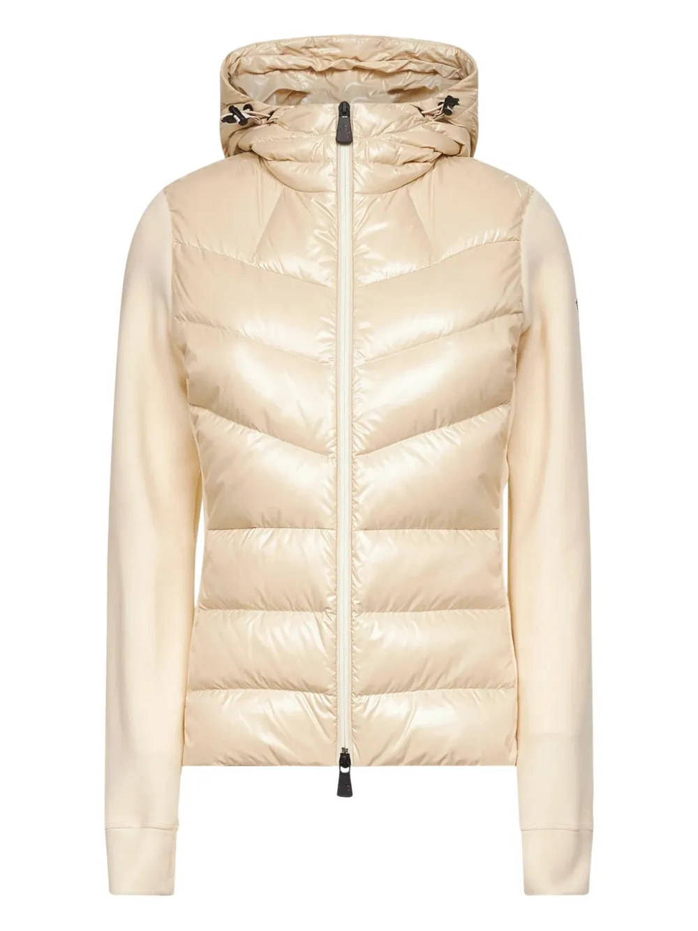 Moncler hooded padded jacket - ニュートラル Moncler hooded padded jacket - ニュートラル