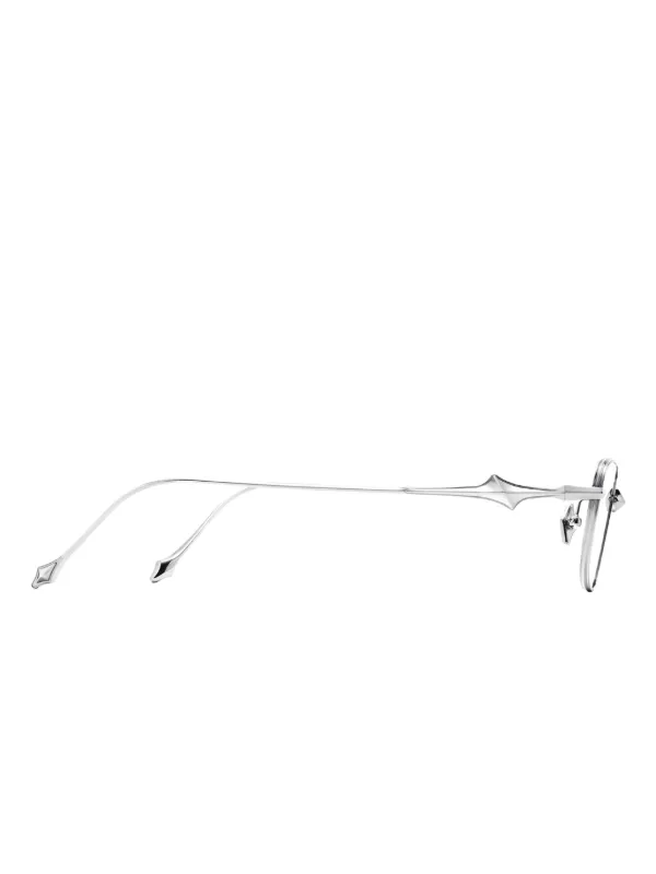 Gentle Monster Saga 02 Glasses | Silver | FARFETCH CA