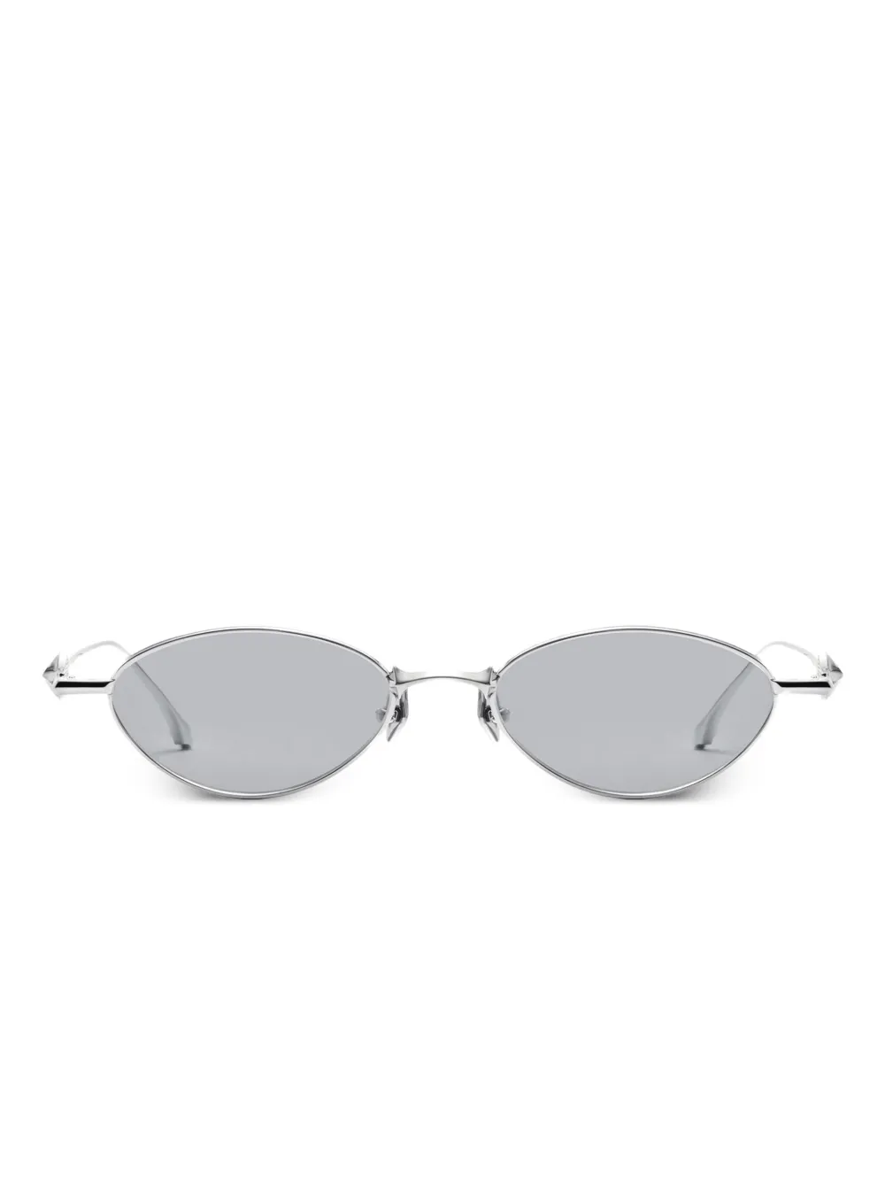 Gentle Monster Occhiali da sole Eden 02 ovali - Argento
