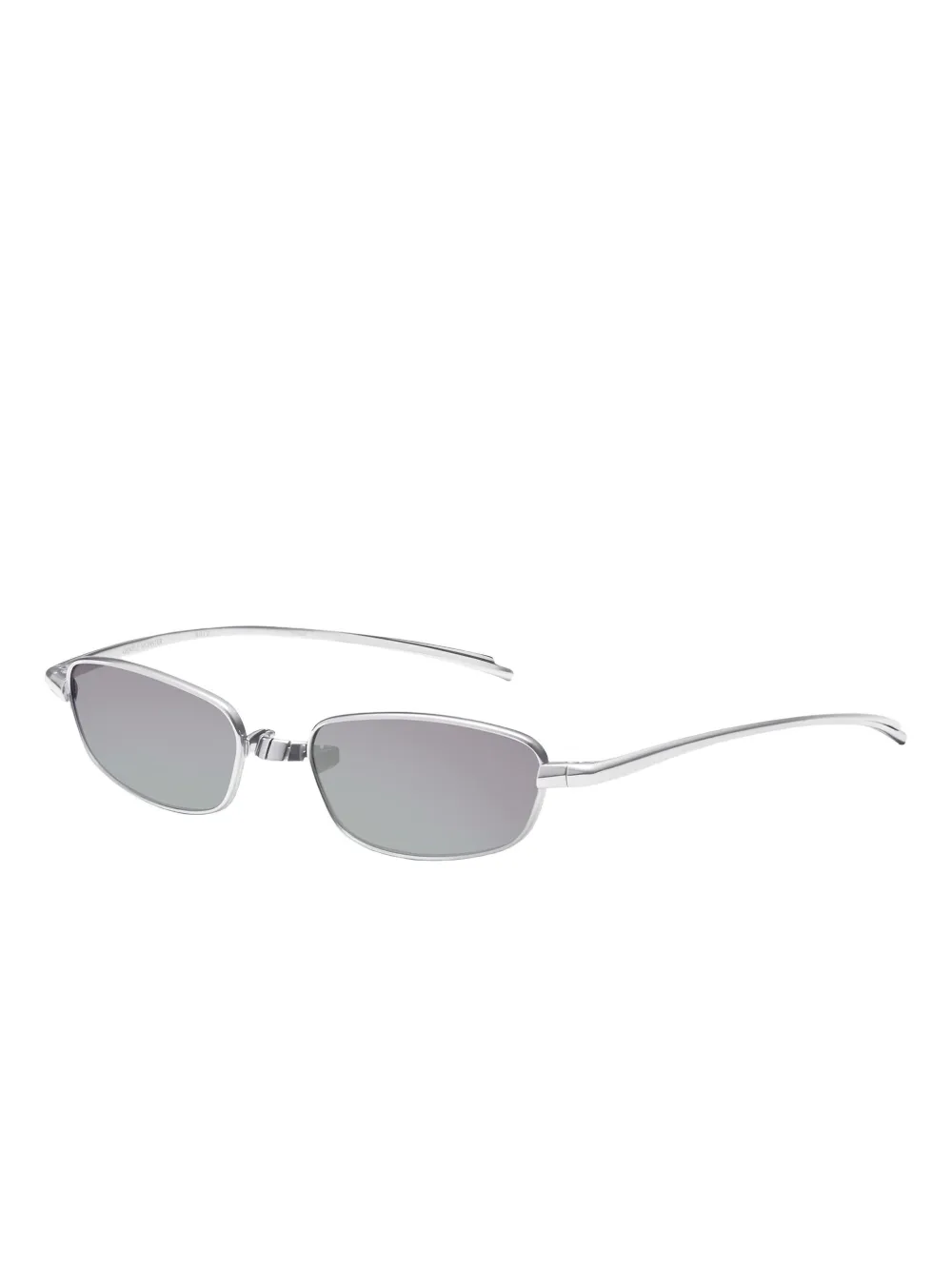 Gentle Monster Riff 02 zonnebril met rechthoekig montuur - Zilver