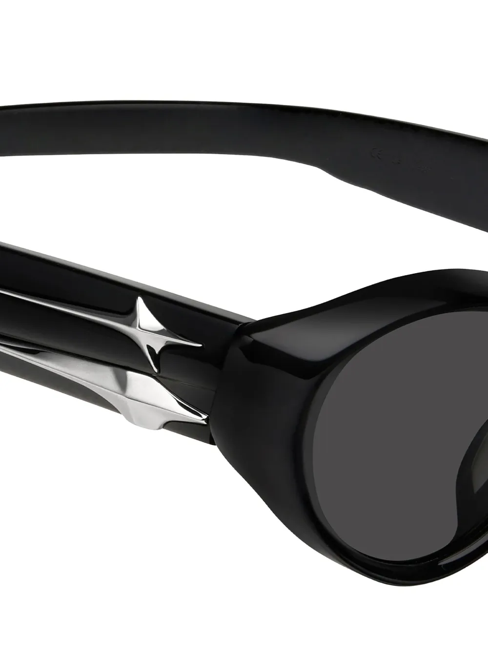 Gentle Monster Eq 01 zonnebril met sterdetail Zwart