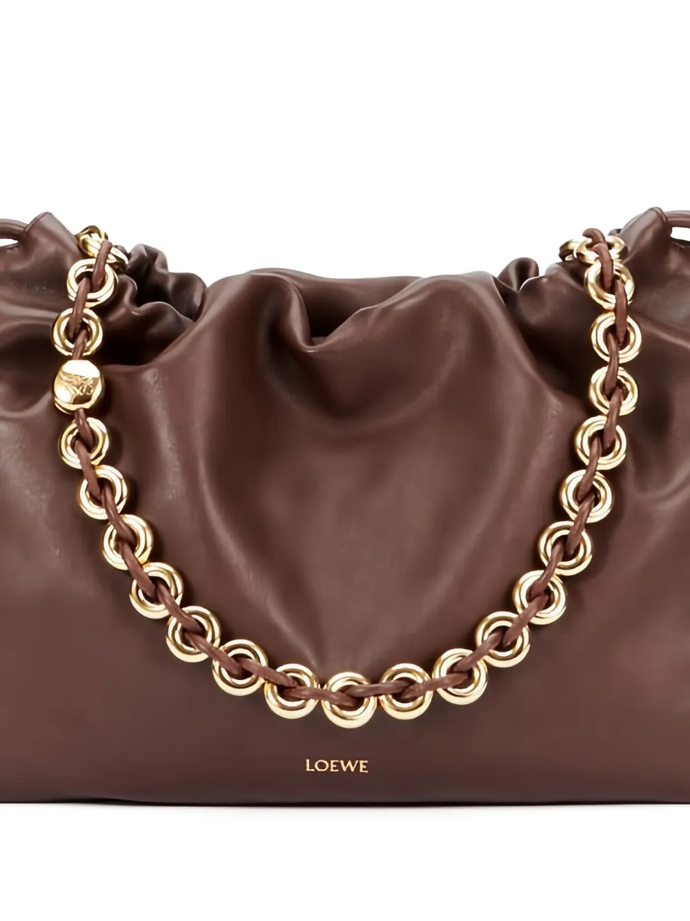 LOEWE Medium Flamenco Purse schoudertas - Bruin
