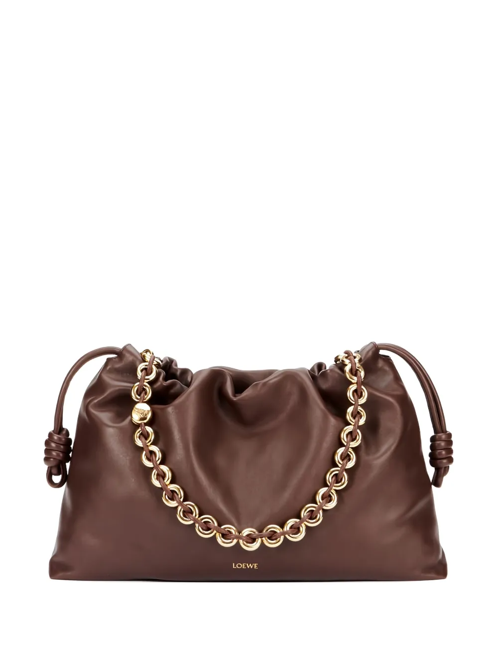 LOEWE Borsa a spalla Flamenco Purse - Marrone
