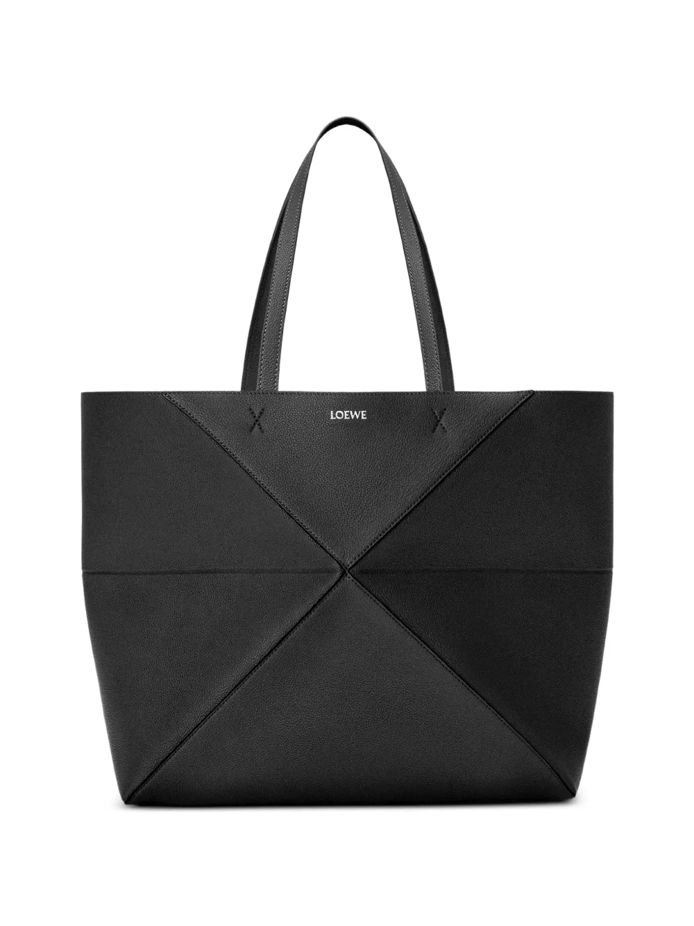 LOEWE Borsa a spalla Puzzle Fold Horizontal - Nero
