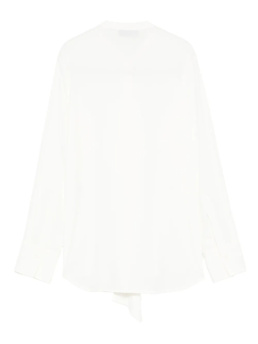 Alberto Biani Shirt met ruches Wit