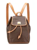 Celine Pre-Owned 2016 Macadam Coated Canvas backpack - Brown