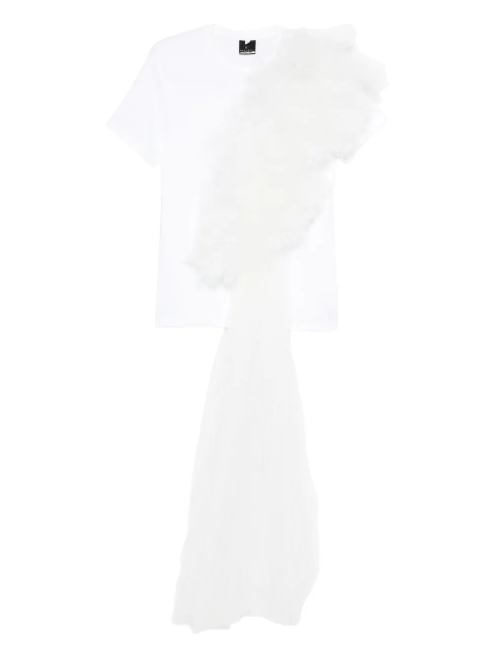 Alchemy playera con volantes | blanco | Image 1