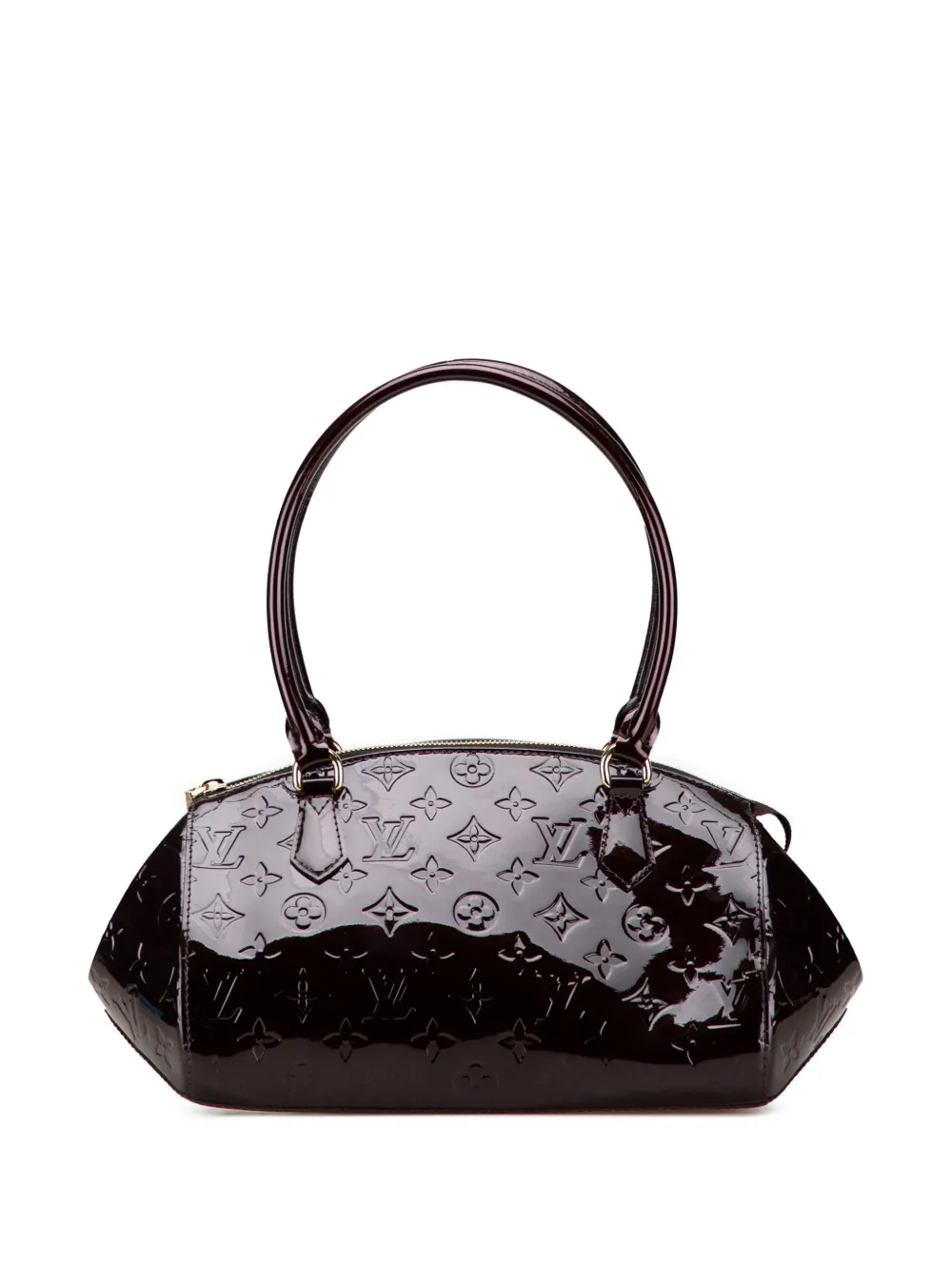 Louis Vuitton Pre-Owned 2010 モノグラム ヴェルニ シャーウッド PM ショルダーバッグ - パープル Louis Vuitton Pre-Owned 2010 モノグラム ヴェルニ シャーウッド PM ショルダーバッグ - パープル