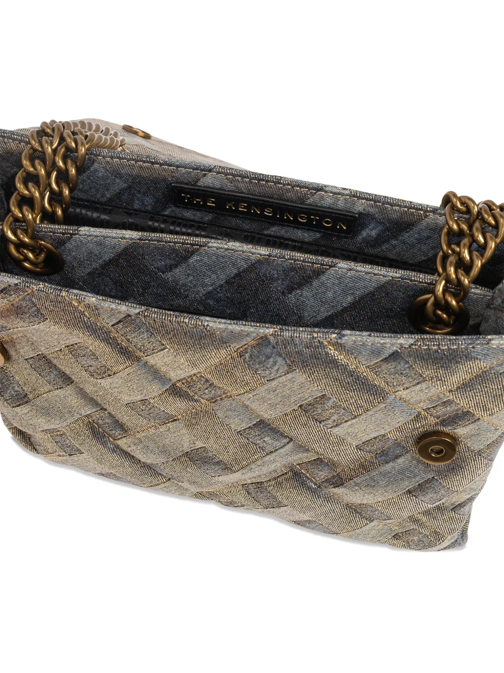 Kurt Geiger Large Kensington Shoulder Bag In Pattern