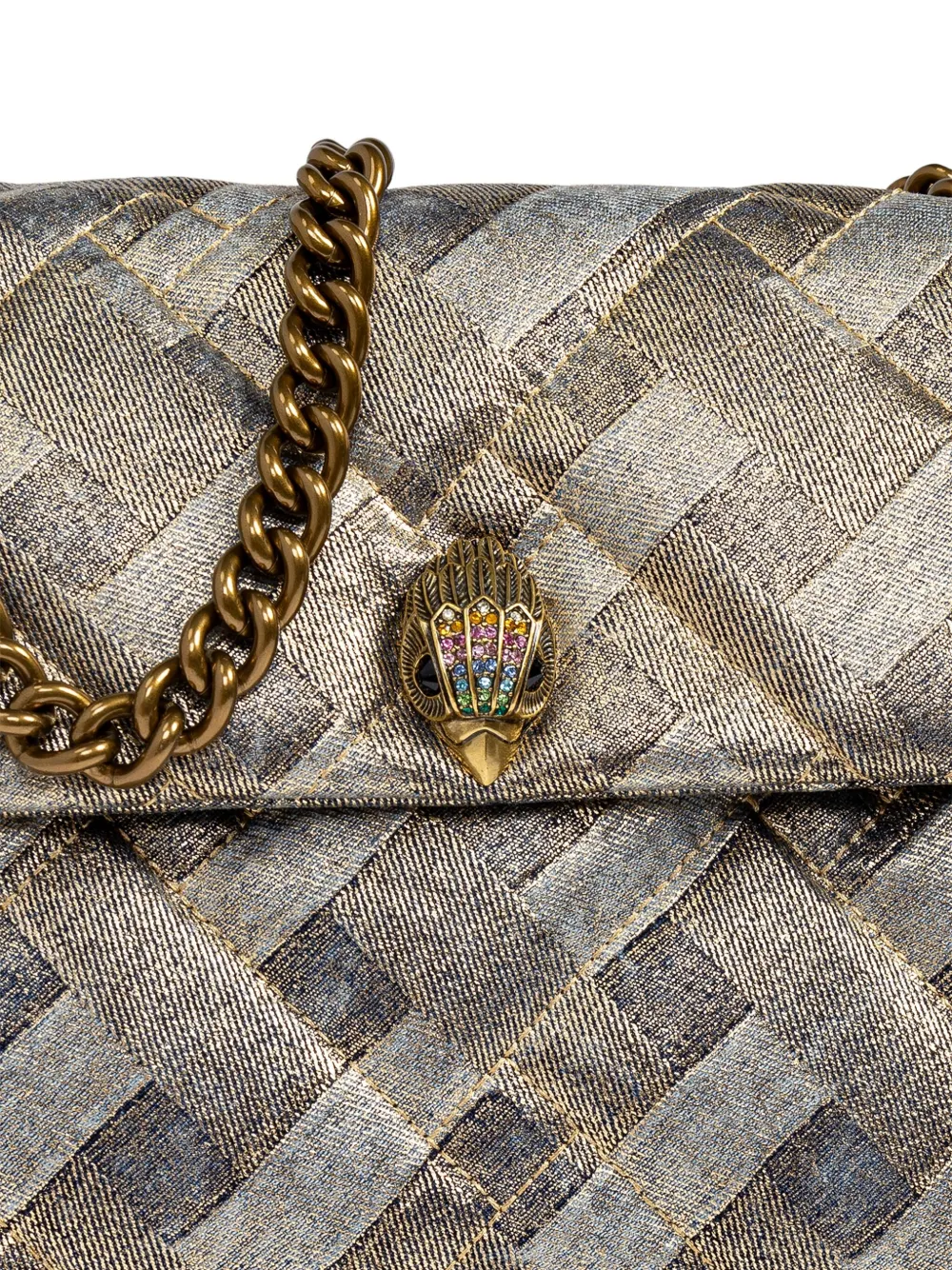 Kurt Geiger Large Kensington Shoulder Bag In Pattern