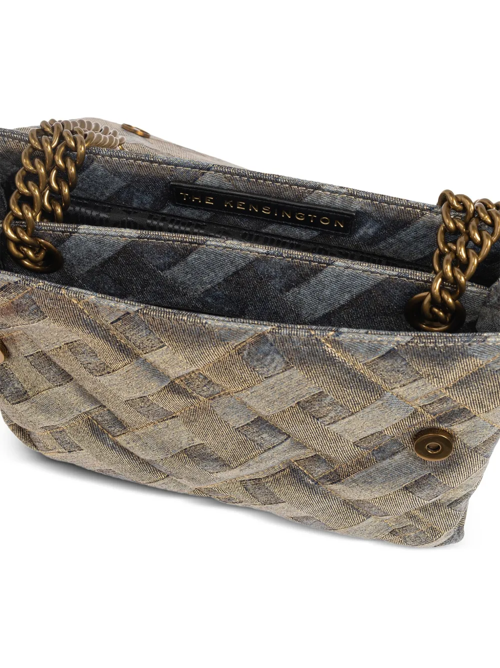 Kurt Geiger London Kensington grote schoudertas Goud