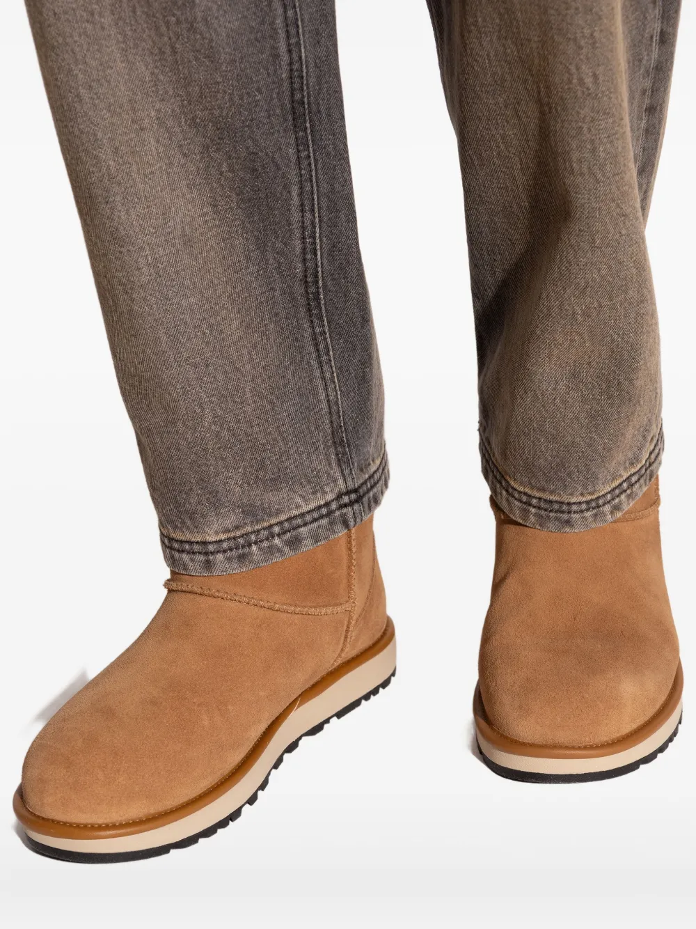 Ugg Mini Gtx Suede Boots In Brown