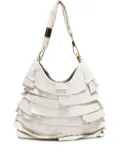 Saint Laurent Pre-Owned 1990-2000s layered shoulder bag - White