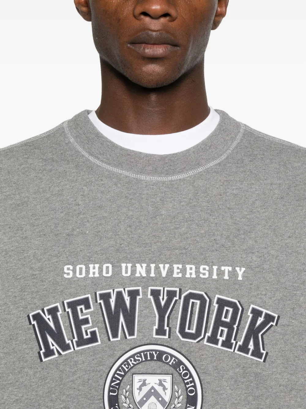 A.P.C. x Marc Jacobs trui met grafische print Grijs