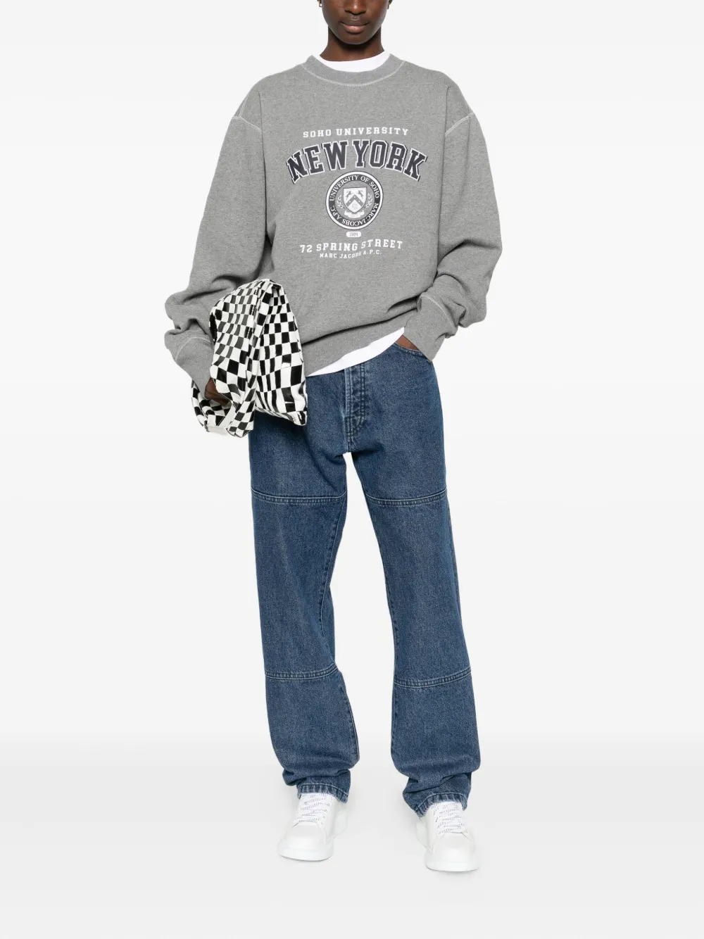 A.P.C. x Marc Jacobs trui met grafische print Grijs