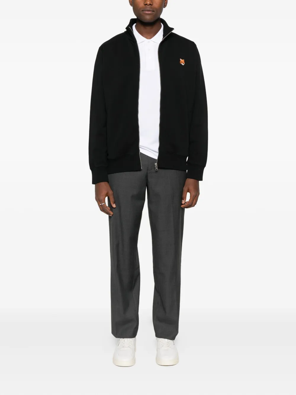 Maison Kitsuné fox-motif zip jacket | Lightweight Jackets | Image 2