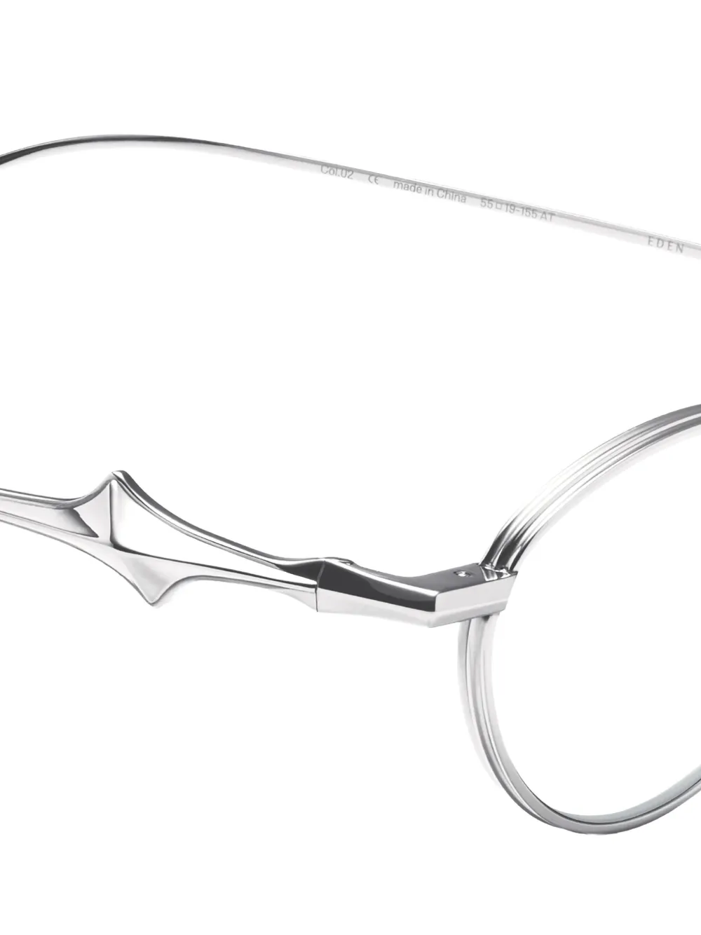 Gentle Monster Eden 02 bril Zilver