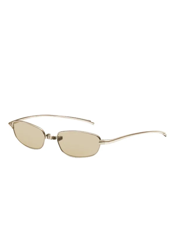 Gentle Monster Riff 037 rectangle-frame Sunglasses | Gold