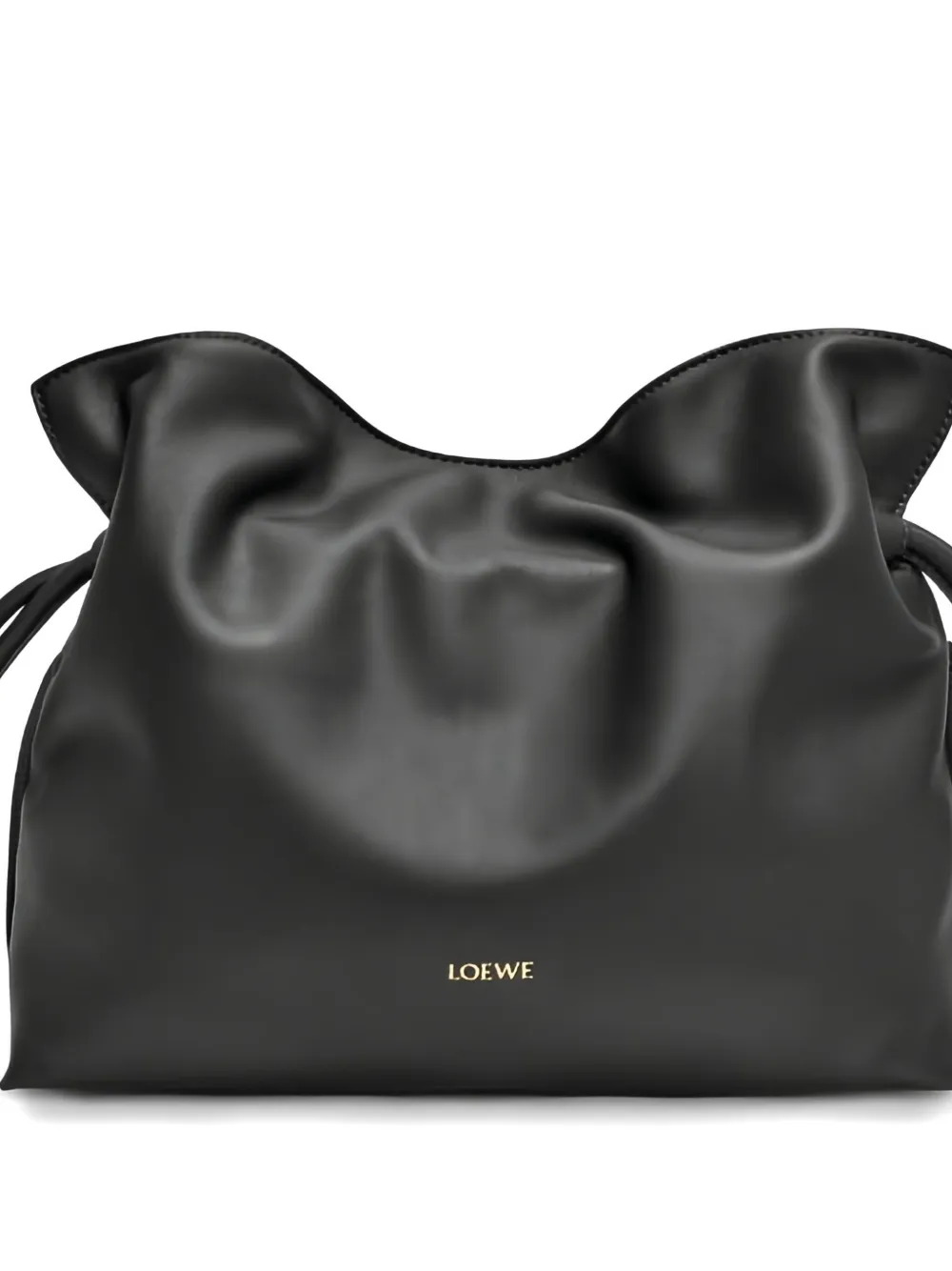 LOEWE Medium Flamenco geknoopte clutch - Zwart