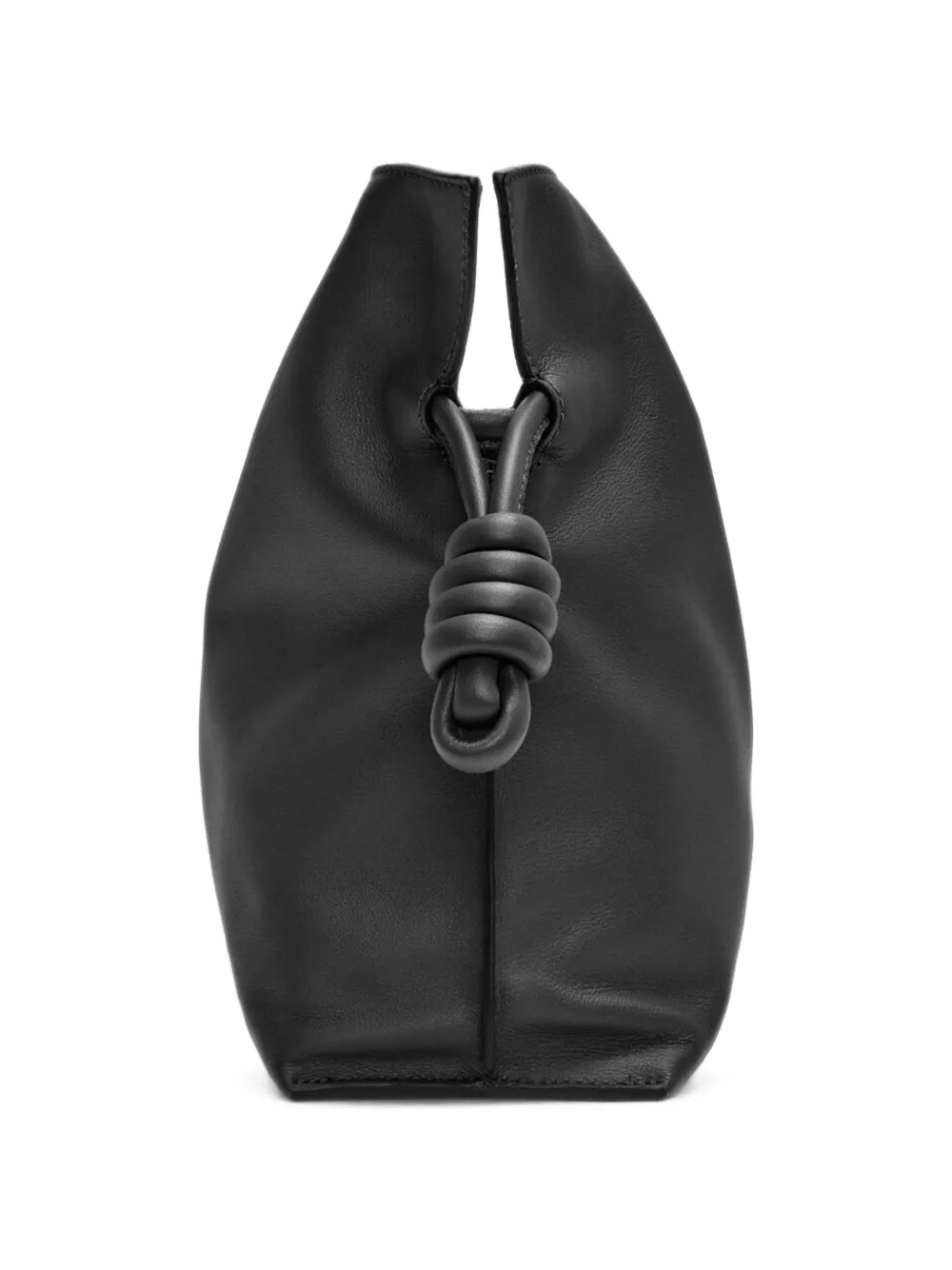 LOEWE Medium Flamenco geknoopte clutch Zwart