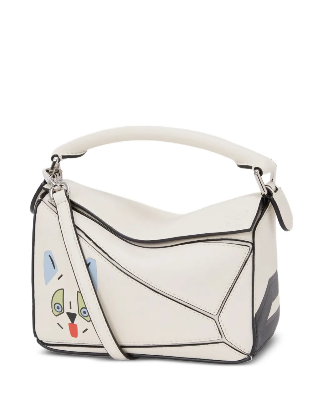 LOEWE Futurist Cat mini Puzzle bag in classic calfskin