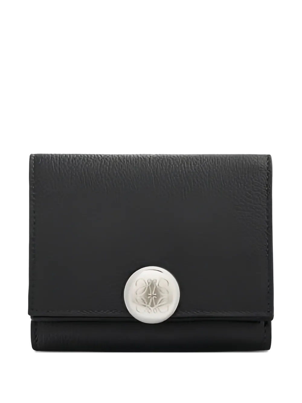 LOEWE pebble trifold wallet