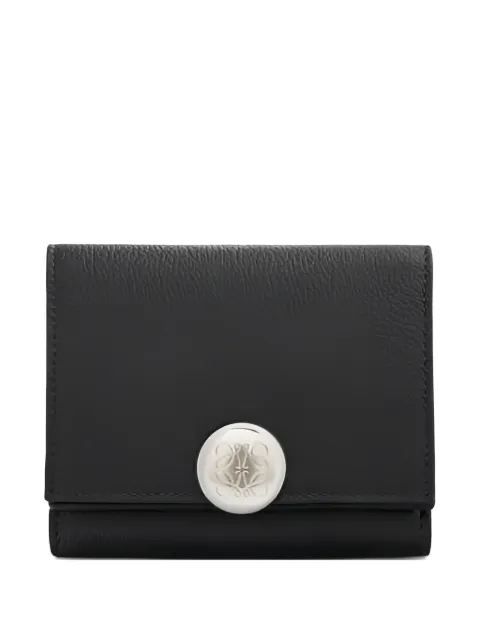LOEWE pebble trifold wallet