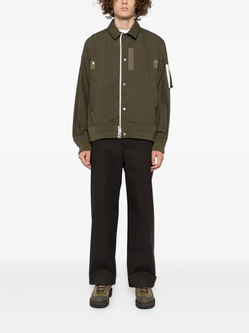 sacai collared jacket | Shirt Jackets | Image 2